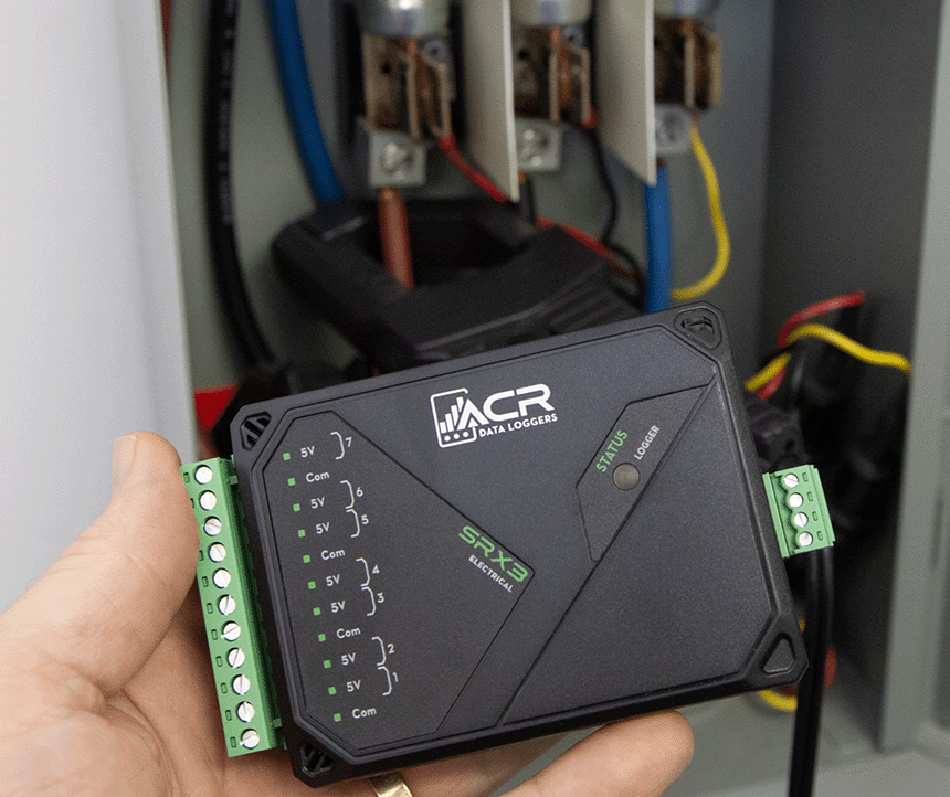 SRX3 | Three-Phase Electric (AC) Current Logger